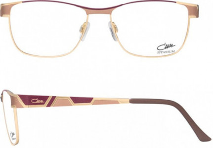 Cazal Cazal 4248 Eyeglasses, 002 Flesh-Burgundy