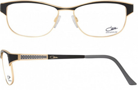 Cazal Cazal 4249 Eyeglasses, 001 Black-Gold