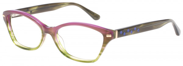 Diva Diva Trend 8108 Eyeglasses, PURPLE-GREEN (2C7)