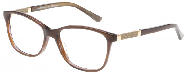 Exces Exces Princess 145 Eyeglasses, BROWN-GOLD (814)