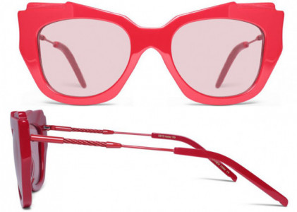 Coco and Breezy Coco and Breezy Hestia Sunglasses, 102 Red/Rose Lenses