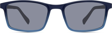 ECO by Modo FLINT Eyeglasses, BLUE - SUN CLIP