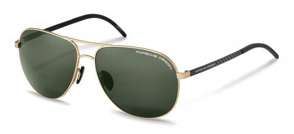 Porsche Design P8651 Sunglasses, B gold (grey green polarized)