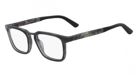 Calvin Klein CK8566 Eyeglasses, (027) CHARCOAL HORN/MARBLE