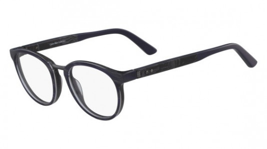 Calvin Klein CK8567 Eyeglasses, (423) NAVY HORN / MARBLE LAMINATE
