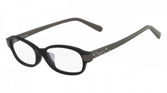 Ferragamo SF2795RA Eyeglasses, (013) BLACK/GREY