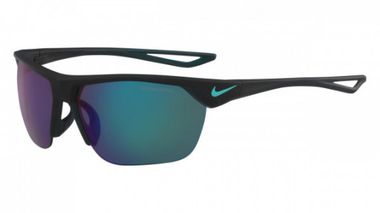 Nike NIKE TRAINER S M EV1064 Sunglasses, (333) MATTE DK TEAL/GREY GREEN FLASH