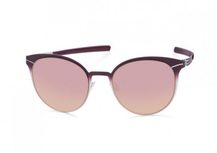 ic! berlin Yiting Y. Sunglasses, Candy Fade (Lacquer)