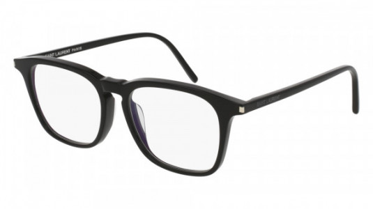 Saint Laurent SL 147/F Eyeglasses, 001 - BLACK
