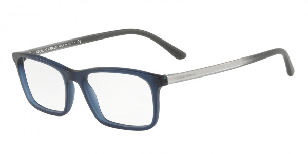 Giorgio Armani AR7145 Eyeglasses, 5219 MATTE BLUE (BLUE)