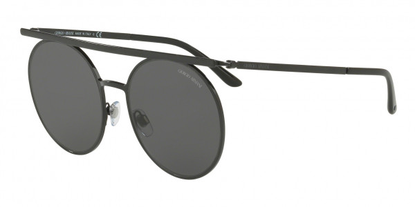 Giorgio Armani AR6069 Sunglasses, 301487 BLACK GREY (BLACK)