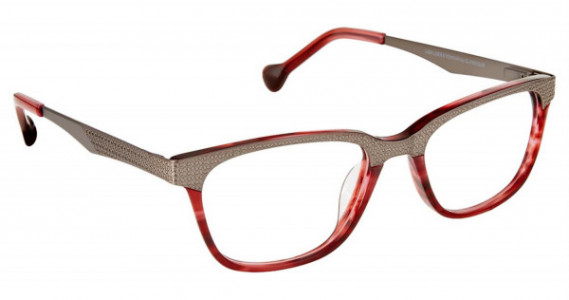 Lisa Loeb TIGGLE Eyeglasses, WINE (C4)