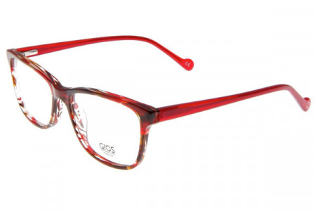 Gios Italia GRF500068 Eyeglasses, BROWN/ RED (2)