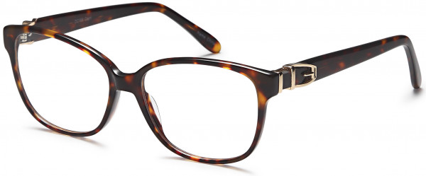 Di Caprio DC165 Eyeglasses, Tortoise