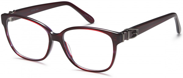 Di Caprio DC165 Eyeglasses, Wine