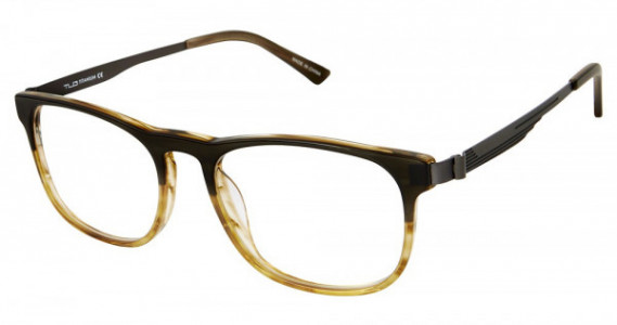 TLG NU025 Eyeglasses, C03 Green / Gunmtal