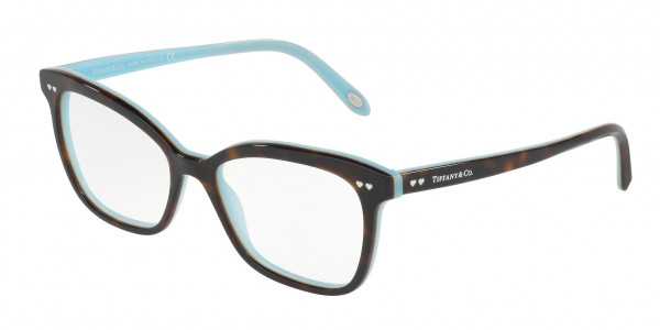 Tiffany & Co. TF2155 Eyeglasses, 8134 HAVANA/BLUE (HAVANA)