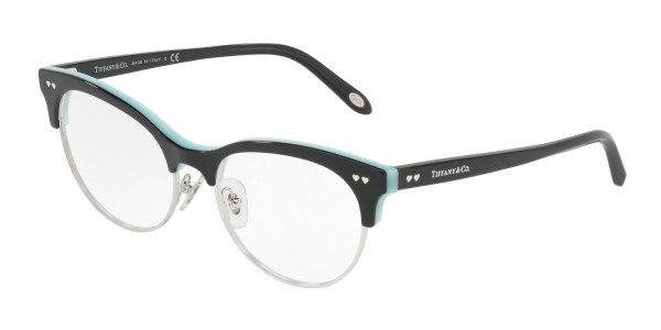 Tiffany & Co. TF2156 Eyeglasses, 8055 BLACK/BLUE/SILVER (BLACK)