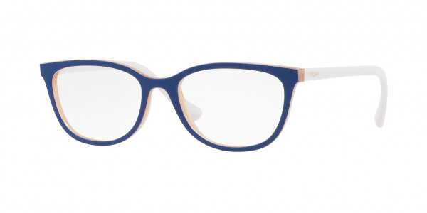 Vogue VO5192 Eyeglasses, 2593 TOP DK BLUE/PINK GLITTER (BLUE)