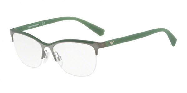 Emporio Armani EA1068 Eyeglasses, 3010 MATTE GUNMETAL (GUNMETAL)