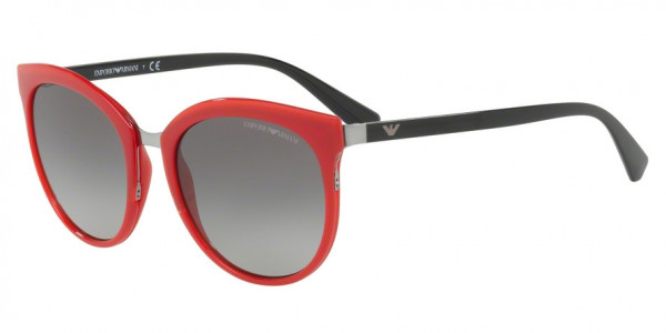 Emporio Armani EA2055 Sunglasses, 320711 OPAL RED (GUNMETAL)