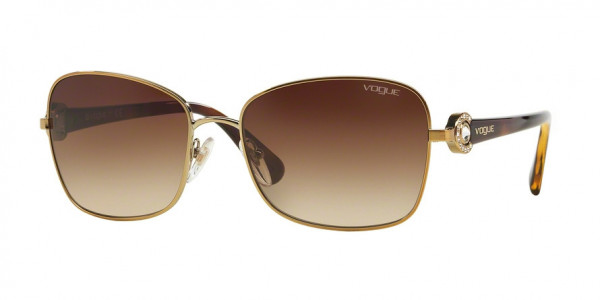 Vogue VO3982SB Sunglasses, 848/13 PALE GOLD (GOLD)
