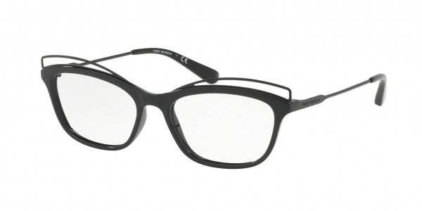Tory Burch TY4004 Eyeglasses, 1709 BLACK/BLACK (BLACK)