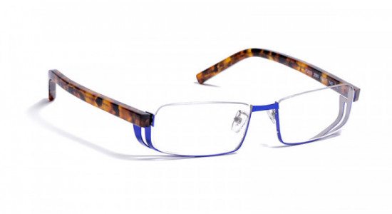 J.F. Rey JF2813 Eyeglasses, JF2813 2595 BLUE/SILVER (2595)