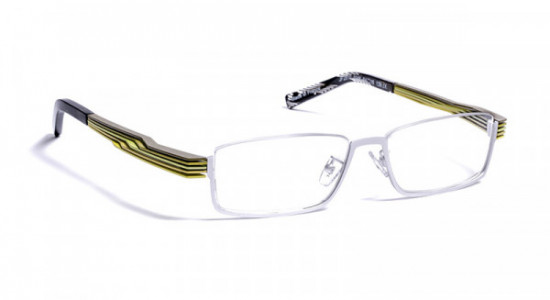 J.F. Rey JF2810 Eyeglasses, JF2810 1045 SILVER/TEMPLES GRADIENT GREEN (1045)