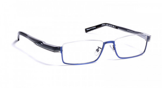 J.F. Rey JF2810 Eyeglasses, JF2810 2500 BRUSHED BLUE/TEMPLES GRADIENT NAVY (2500)