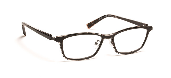 J.F. Rey JF2743 Eyeglasses, JF2743 0090 BLACK/BROWN (0090)