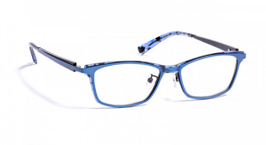 J.F. Rey JF2743 Eyeglasses, JF2743 2520 BRUSHED BLUE/DEMI BLUE (2520)