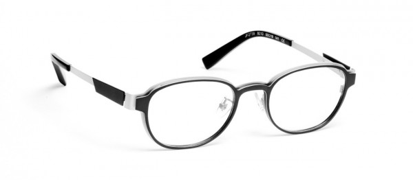J.F. Rey JF2739 Eyeglasses, JF2739 0010 BLACK/WHITE (0010)