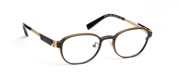 J.F. Rey JF2739 Eyeglasses, JF2739 0050 BLACK/GOLD (0050)