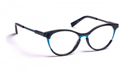 J.F. Rey JF1430 Eyeglasses, BLEU/BRUSHED BLUE (2025)