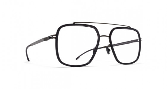 Mykita Mylon REED Eyeglasses, MH6 PITCH BLACK/BLACK