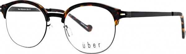 Uber Race Eyeglasses, Black/Tort