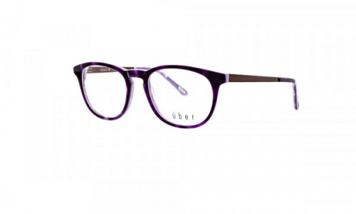 Uber Tahoe Eyeglasses, Purple Demi