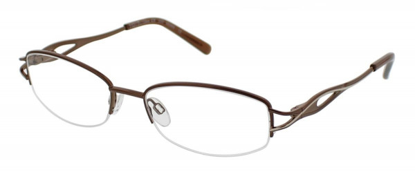 ClearVision JODY Eyeglasses, Brown