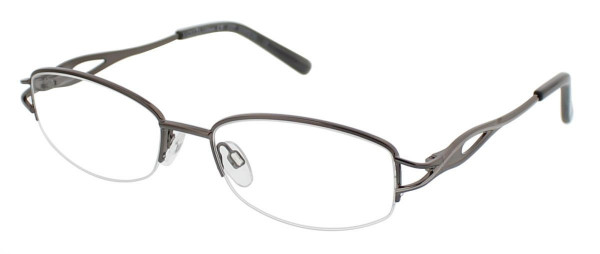 ClearVision JODY Eyeglasses, Gunmetal