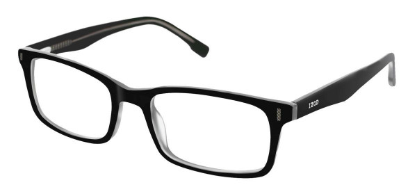 IZOD 2036 Eyeglasses, Black Laminate