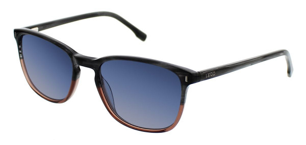 IZOD 774 Sunglasses, Black Fade