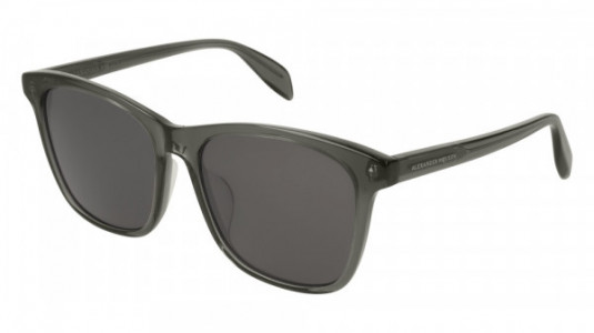 Alexander McQueen AM0127SK Sunglasses, GREY with GREY lenses