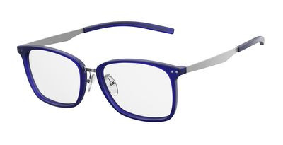 Polaroid Core Pld D 402/F Eyeglasses, 0VTB(00) Blue Ruthenium