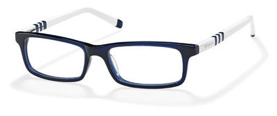 Polaroid Core Pld K 004 Eyeglasses, 089F(00) Blue White Blue