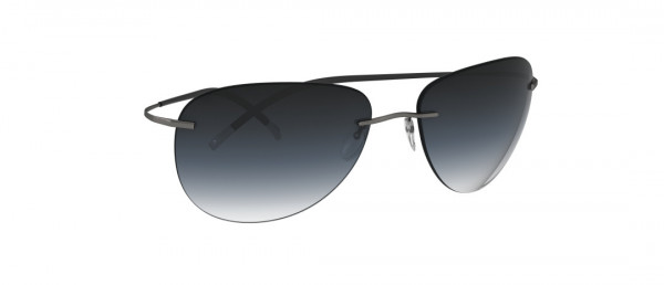 Silhouette TMA Collection 8697 Sunglasses, 6660 Classic Grey Gradient