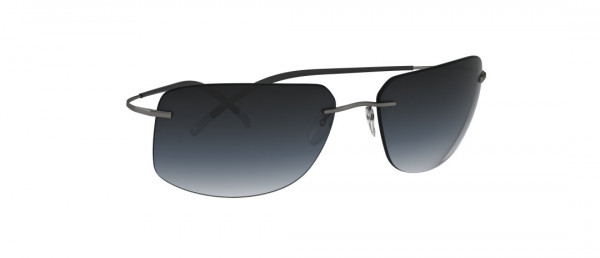 Silhouette TMA Collection 8698 Sunglasses, 6560 Classic Grey Gradient