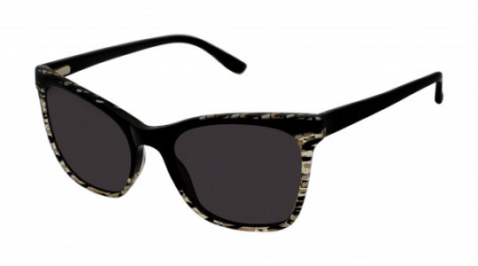 L.A.M.B. LA542 Sunglasses, Black (BLK)