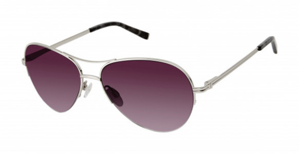 Kate Young K700 Sunglasses, Silver (SIL)