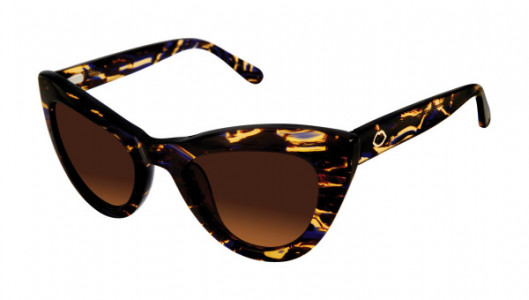Lulu Guinness L151 Sunglasses, Tortoise (TOR)